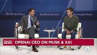 Sam Altman: 'Tremendously sad' about Elon Musk lawsuit