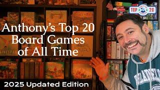 Top 20 Board Games of All-Time 2025 | Anthony