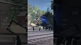 weird walking train in trainz a new era