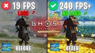 Ghost of Tsushima - BEST SETTINGS to FIX LAGS, FPS Drops, Stuttering 