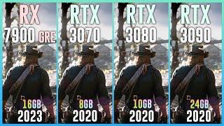 RX 7900 GRE vs RTX 3070 vs RTX 3080 vs RTX 3090 - Test in 25 Games