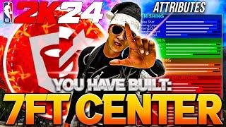 *INSANE* BEST 7 FOOT CENTER BUILD in NBA 2K24 NEXT GEN! BEST BIG MAN PAINT BEAST BUILD NBA 2K24!