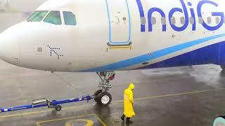 Take Off In Rain | IndiGo 6E