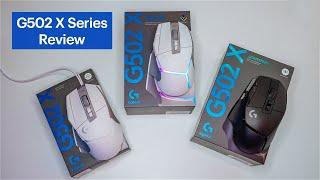 Logitech G502 X, X Lightspeed, and X Plus Mice Review