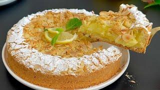 The Easy Cake That Disappears in 1 Minute!! Melt in Mouth Lemon Cream Cake!