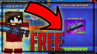 Unlock ULTIMATUM For FREE! LOTTERY Pixel Gun 3D