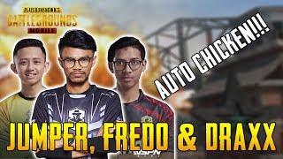 Fredo, Jumper & Draxx Auto Chicken! Fredo Miramar Gameplay | PUBG Mobile Malaysia