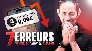 Vendeur Amazon | 7 Erreurs Terribles Qui Peuvent Les Ruiner !