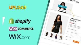 Add Products to Shopify Store, Woocommerce, Wix, Etsy, Opencart With All Variants