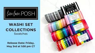 NEW WASHI ROLL SETS | SWATCHES