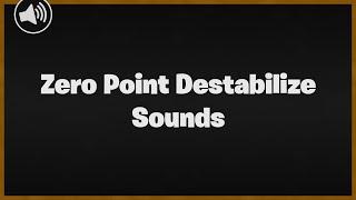 Fortnite Zero Point Destabilize Sounds | v15.50 | Sounds | Skyem