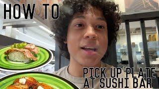 How To Pick Up A Plate At A Sushi Bar - Zam Tutorials