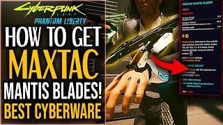 Cyberpunk: HOW TO GET LEGENDARY MAXTAC MANTIS BLADES - Secret Legendary Mantis Blades Location