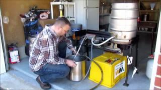 How to use a plate chiller for Home Brew