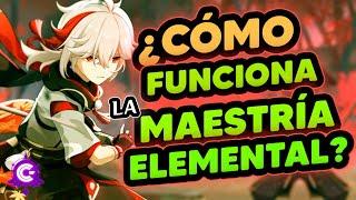 Como funciona la MAESTRIA ELEMENTAL (MUY FACIL) - Genshin Impact