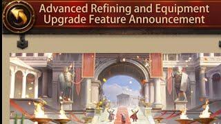 Evony Kings The Advanced Refining feature for Civilization Equipment is now available