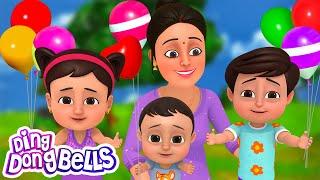 Meri Maa | मेरी माँ | Hindi Rhymes For Kids | Ding Dong Bells