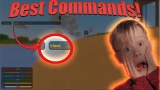 Unturned Best Commands! (single player & admin)