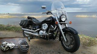 Yamaha XVS1100 Classic '06 Задние тормоза и обслуживание кардана. Варианты замены пыльника.