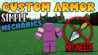 *NO TROWEL TOOL!* Simple Armor Tutorial (2024) - Build a Boat For Treasure