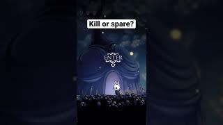 Did I make the right choice?￼ #gaming #funnyvideo #hollowknight #silksong #fireb0rn #trending #viral