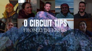 Hiking the O Circuit? 12 trekkers share their advice