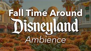 Fall Time Around Disneyland Ambience | Autumn Disneyland & DCA Halloween Ambience