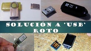 REPARAR 'USB' ROTO (Recupera tus Archivos)