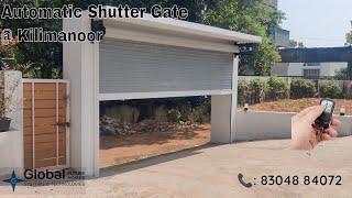 Automatic Rolling Shutter Gate installed at Kilimanoor, Trivandrum | Shutter Automation  8304884072