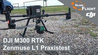 DJI L1 and Matrice 300 RTK first DJI LiDAR Laser Hybrid System