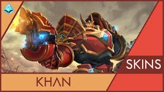 Paladins - All Khan Skins | Preview