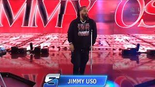 Jimmy Uso Entrance injuried | WWE SmackDown 12/13/2024