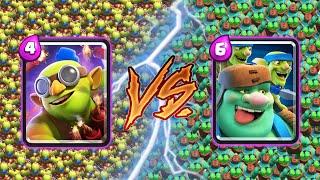 GOBLIN DEMOLISHER Vs GOBLIN GIANT - Clash Royale Challenge