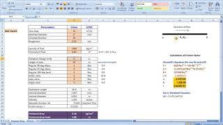 Pressure drop calculations