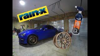 BRZ Option Lab R716 wheel clean and RAINX!!