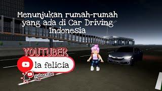 Menunjukan rumah-rumah yang aku tau di Car Driving Indonesia [CDID] dan nabrak teruss!!! ROBLOX