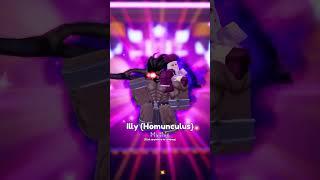 I MISCLICK!! EVOLVED LVL 100 ILLY (HOMUNCULUS) SHOWCASE IN ANIME ADVENTURES!