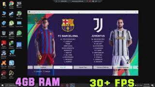 PES 2021 LOW END CONFIG FOR 4GB RAM PC AND LAPTOPS | 30 FPS ASSURED ! PHOENIX GAMER |