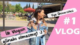 EGE ÜNİVERSİTESİ | KAMPÜS, HAVUZ, KÜTÜPHANE, YEMEKHANE | HER YERİ GEZDİK