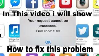 How to Fix "iPhone Error 1009" While Downloading Apps