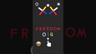 Color Switch Freedom Mode Easy Levels 1-24 Playthrough