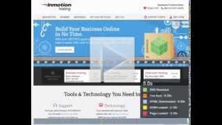InMotionHosting.com Page Load Time