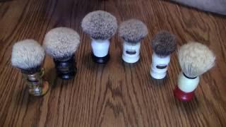 Badger Shaving Brushes What's the Difference?