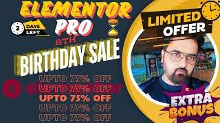 Elementor Pro Review  Elementor Pro Birthday Sale  [Elementor Pro Coupon - 75% OFF]