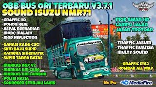 OBB BUSSID TERBARU V3.7.1 SOUND ISUZU NMR71 | GRAFFIK HD | BUS SIMULATOR INDONESIA