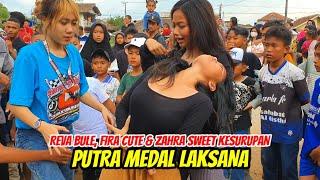 REVA BULE - FIRA CUTE & ZAHRA SWEET KESURUPAN‼️SENI REAK PUTRA MEDAL LAKSANA DI RANCABANGO - RCK