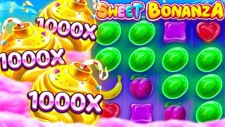 ЛЕГЕНДАРНЫЕ МЕГА ЗАНОСЫ ЛЕТЯТ ОДИН ЗА ОДНИМ И МАКС ВИН В СЕССИИ SWEET BONANZA 1000!!! ЗАНОСЫ НЕДЕЛИ