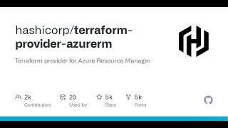 GitHub - hashicorp/terraform-provider-azurerm: Terraform provider for Azure Resource Manager