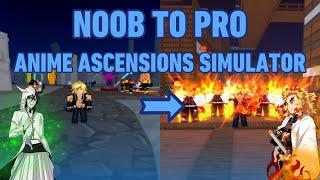 NOOB TO PRO (P2W) in Anime Ascensions Simulator + Got SWORD & MYTHICAL CHAMPIONS & MORE!! Roblox