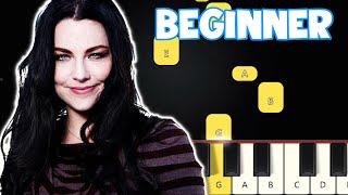 Evanescence - My Immortal | Beginner Piano Tutorial | Easy Piano